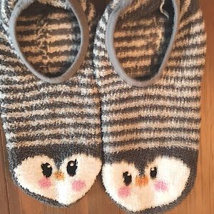 Cute non slip fuzzy socks